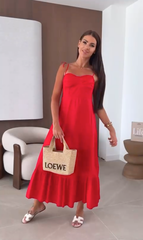 Vestito PortoRico rosso