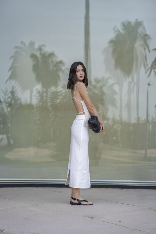 GONNA BIANCA CON SPACCO